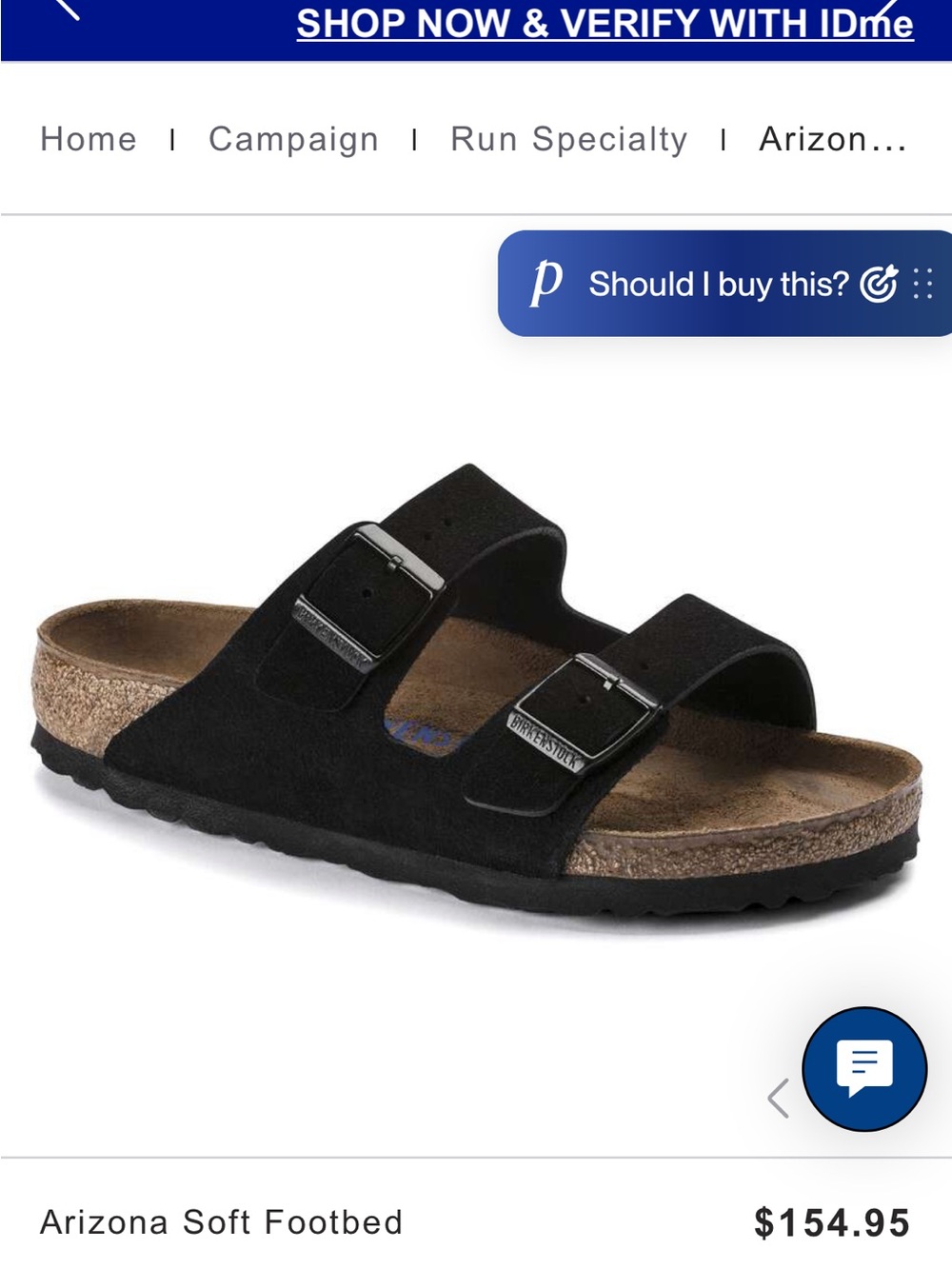 Woman’s Arizona NWT Birkenstock Sandals